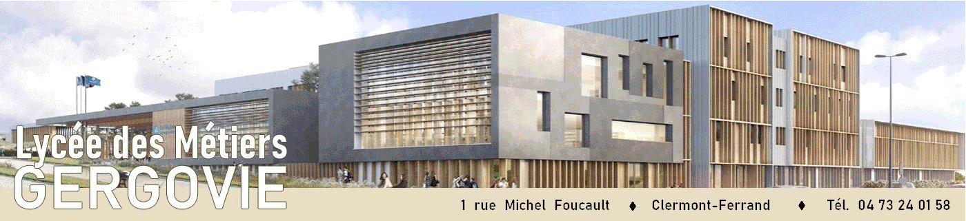LYCEE DES METIERS GERGOVIE